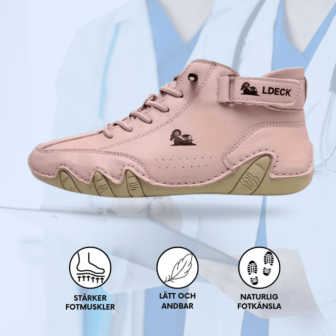 Alpaca Flex™ – Ergonomiska & Smärtlindrande Barfotaskor