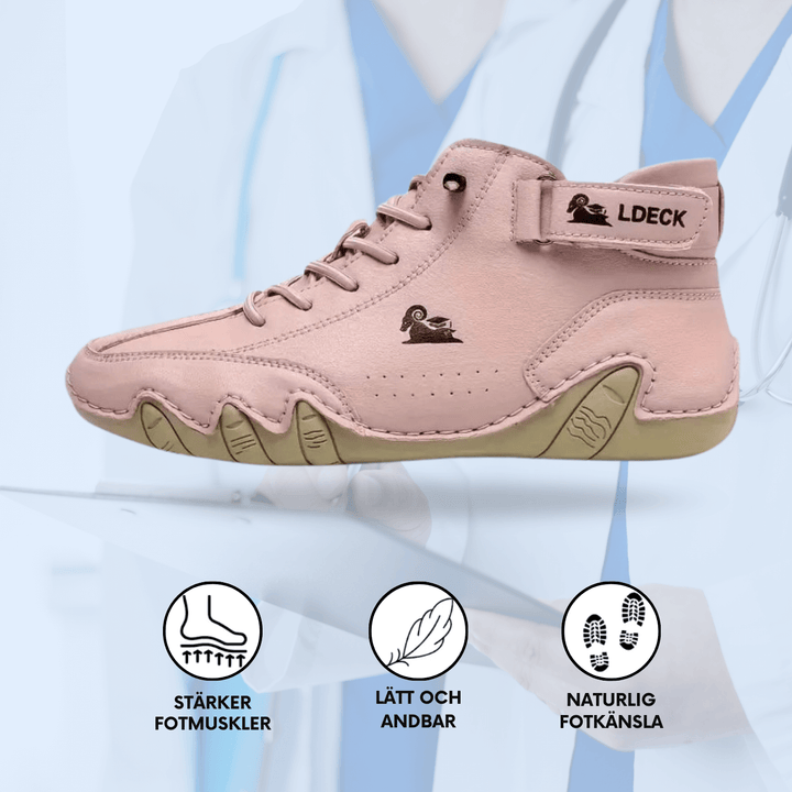 Alpaca Flex™ – Ergonomiska & Smärtlindrande Barfotaskor