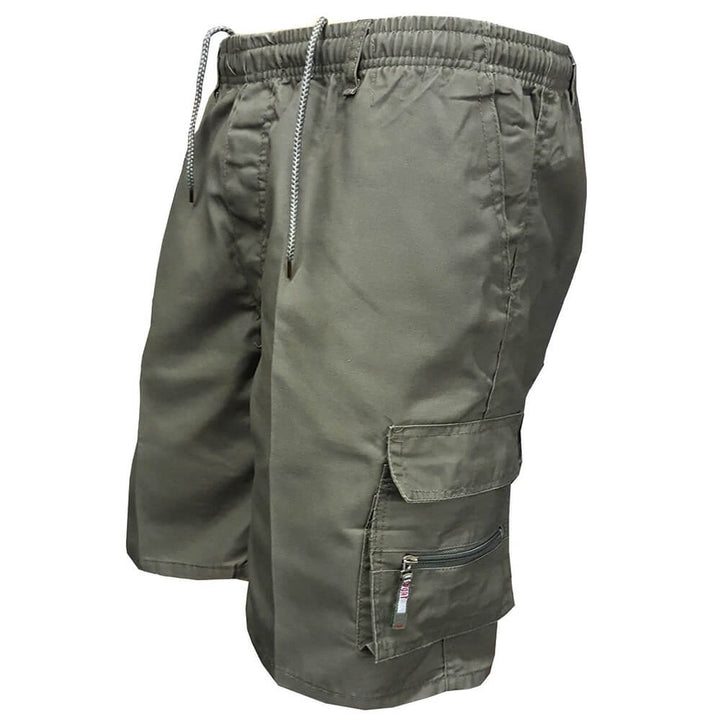 Anders - Shorts med flera fickor i avslappnad stil och bekväm resårmidja