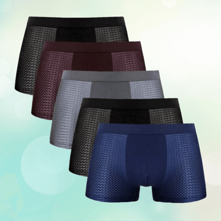 Bamboo™ Boxers - Andningsbara Herrunderkläder