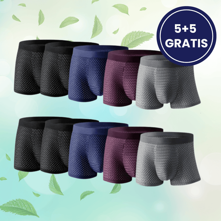 Bamboo™ Boxers - Andningsbara Herrunderkläder