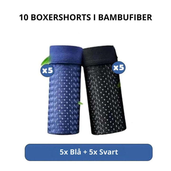 Bamboo Boxers – Andningsbara Boxershorts i Bambufiber (5+5 GRATIS)