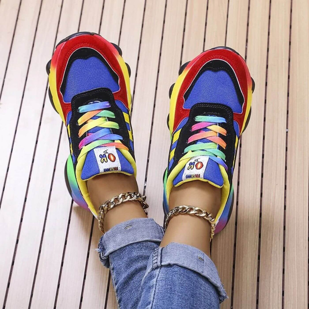 Cecilia™ - Färgglada Ortopediska Sneakers