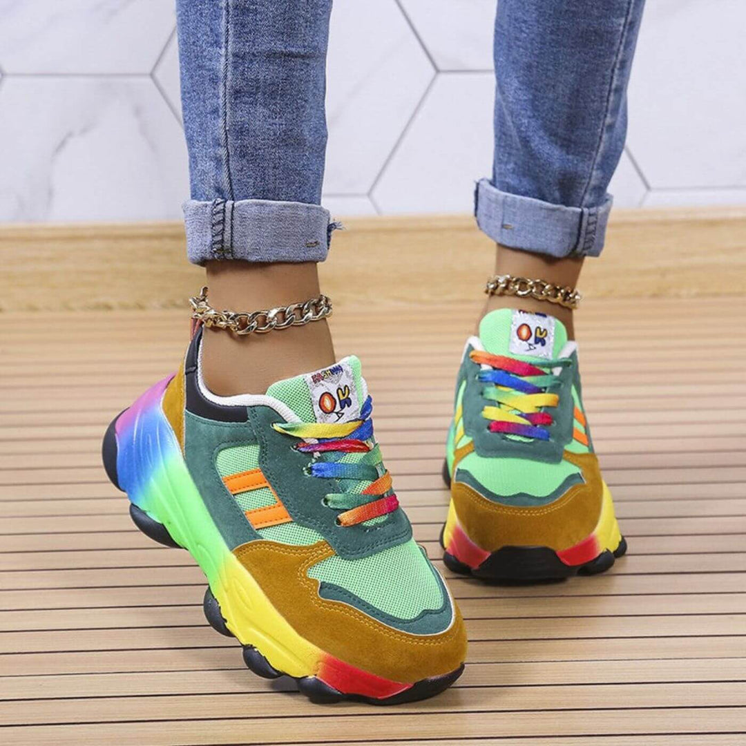 Cecilia™ - Färgglada Ortopediska Sneakers