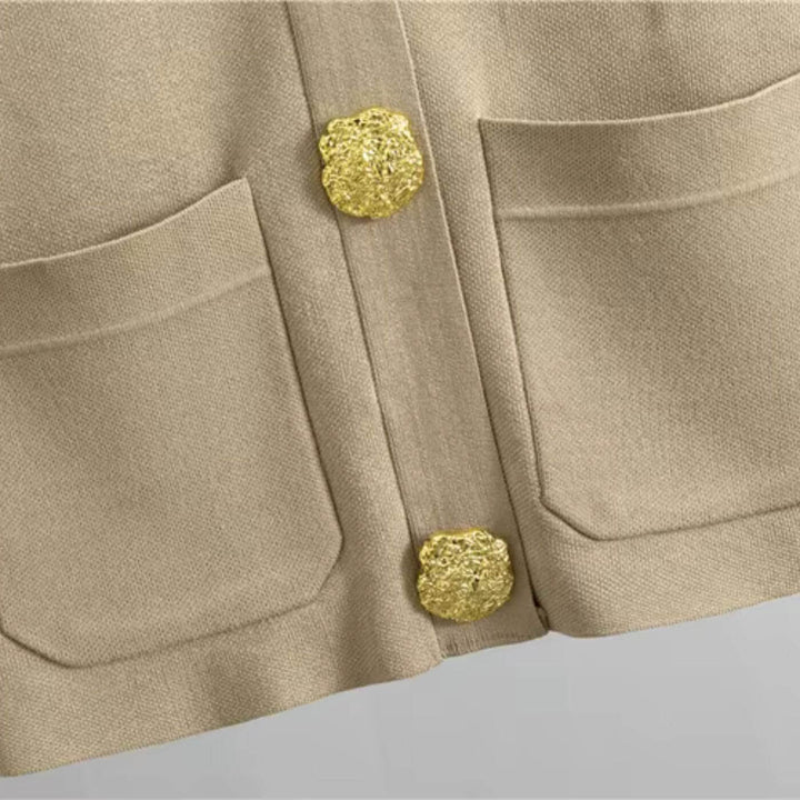 Christina™ - Lyxigt Stickat Set i 2 Delar
