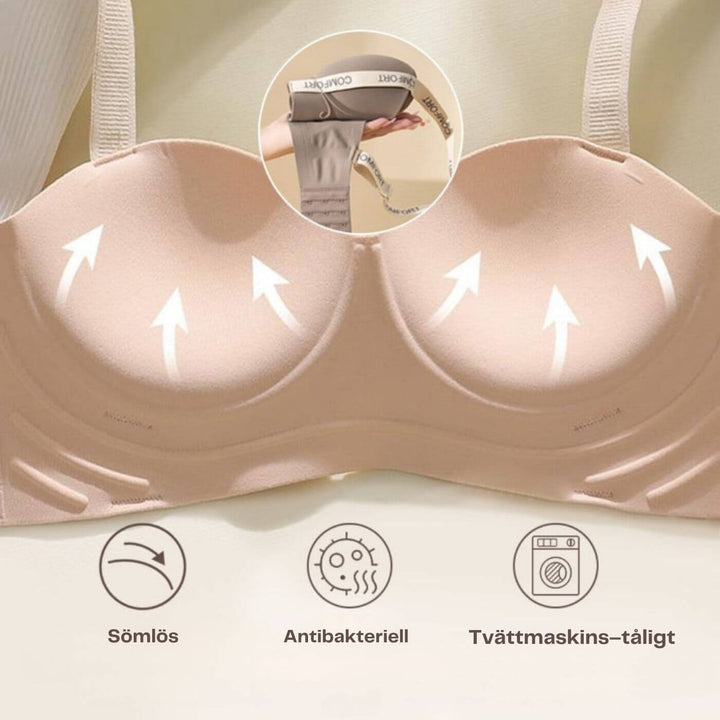 ComfortLift+ – Trådlös Push-Up Komfort-BH (1+1 GRATIS)