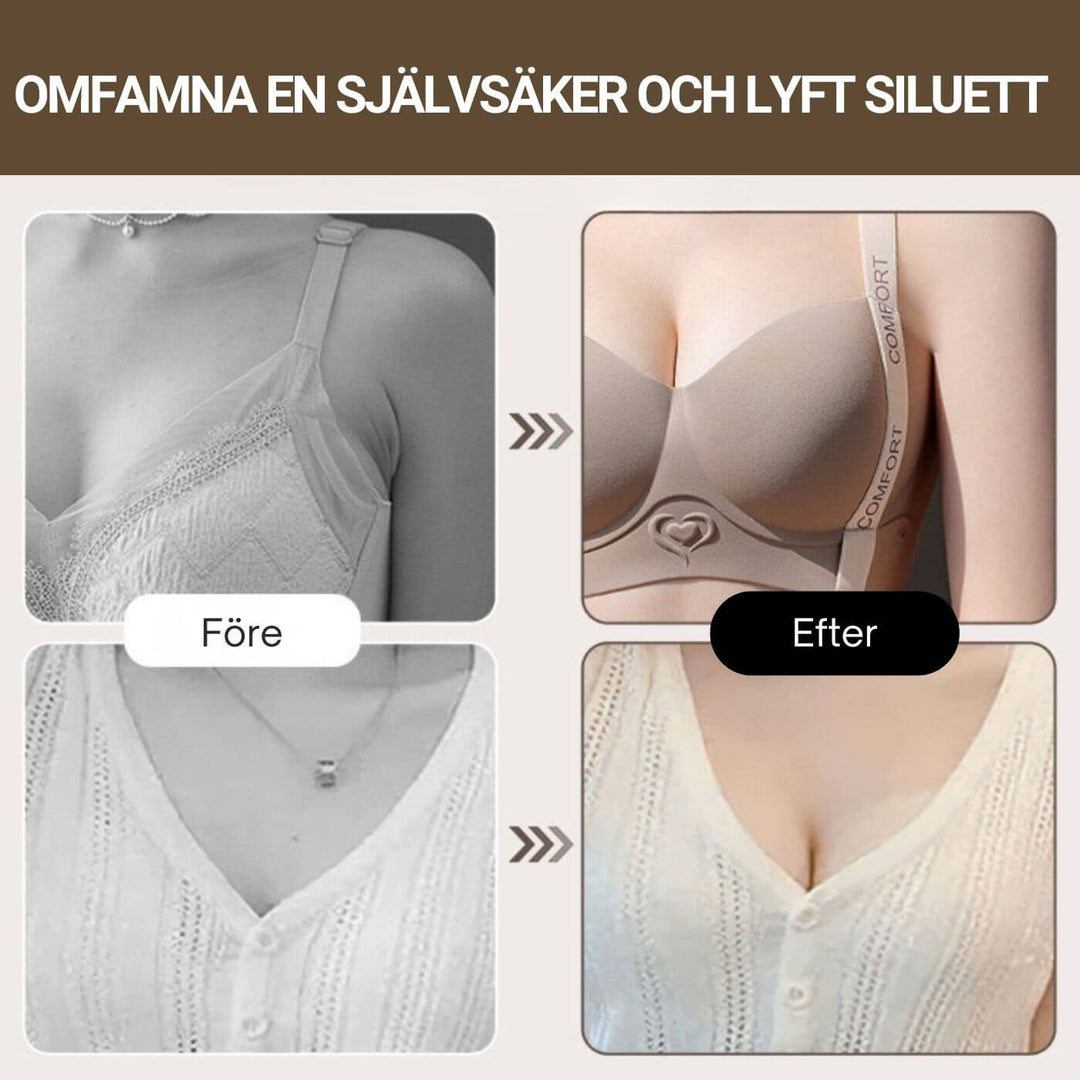 ComfortLift+ – Trådlös Push-Up Komfort-BH (1+1 GRATIS)