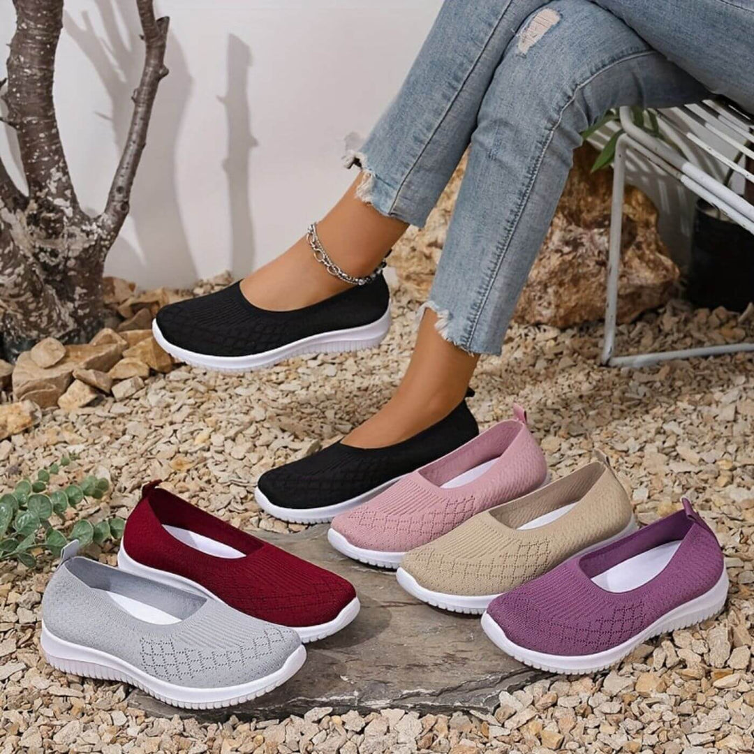 Diana - Andningsbara Slip-on Ortopediska Skor