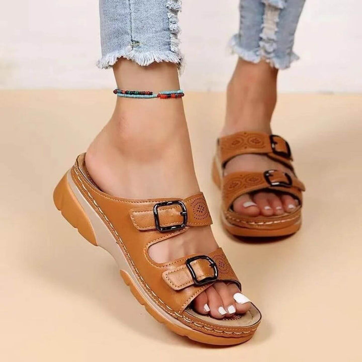 Freya™- Dubbla Spänne Ortopediska Sandaler