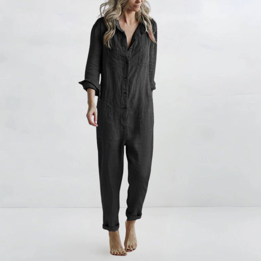 Hellen™ – Långärmad Jumpsuit