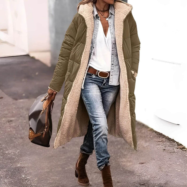 Leona™ – Varm och Mångsidig Vinterkappa