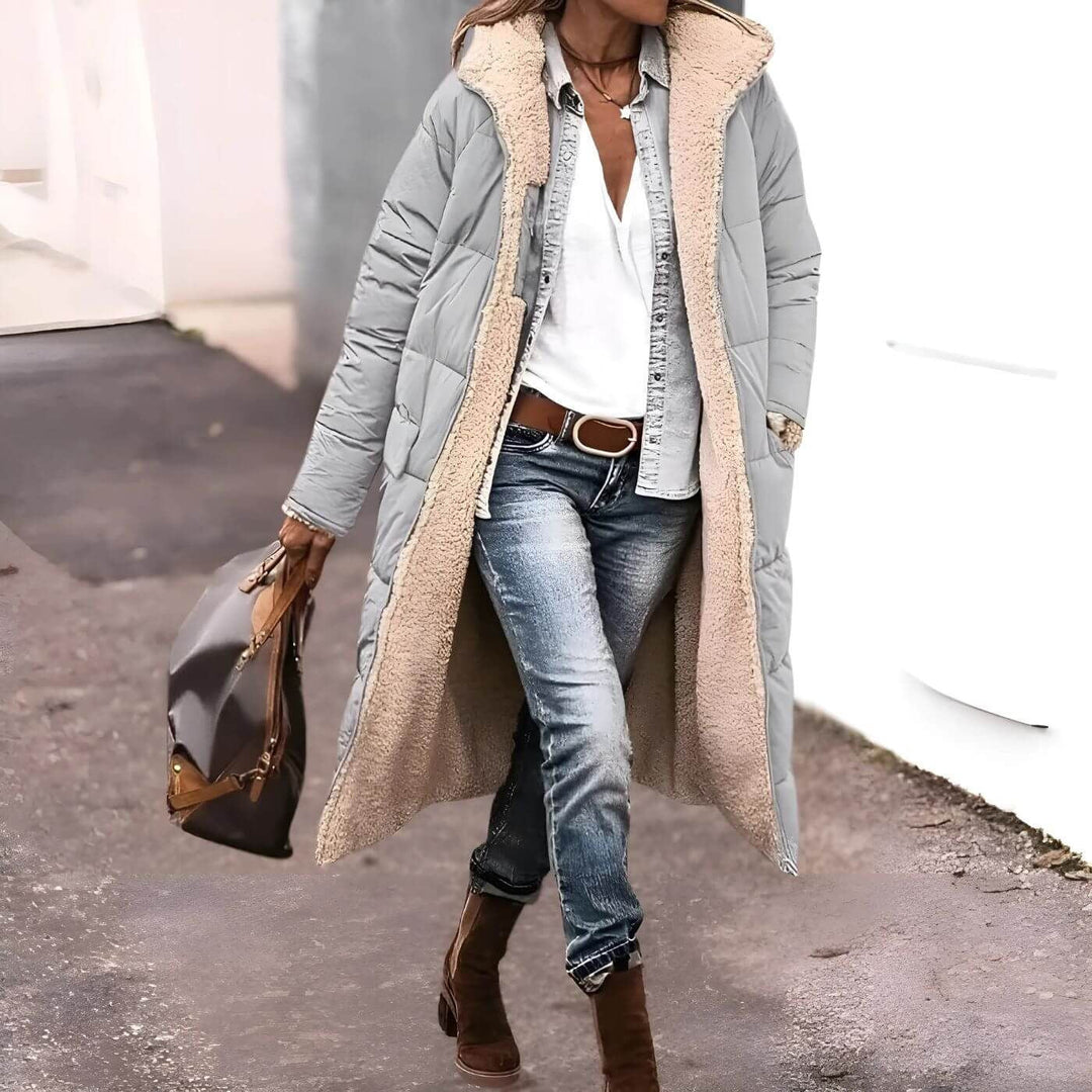 Leona™ – Varm och Mångsidig Vinterkappa