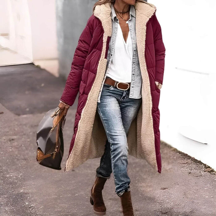 Leona™ – Varm och Mångsidig Vinterkappa