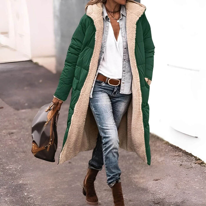 Leona™ – Varm och Mångsidig Vinterkappa