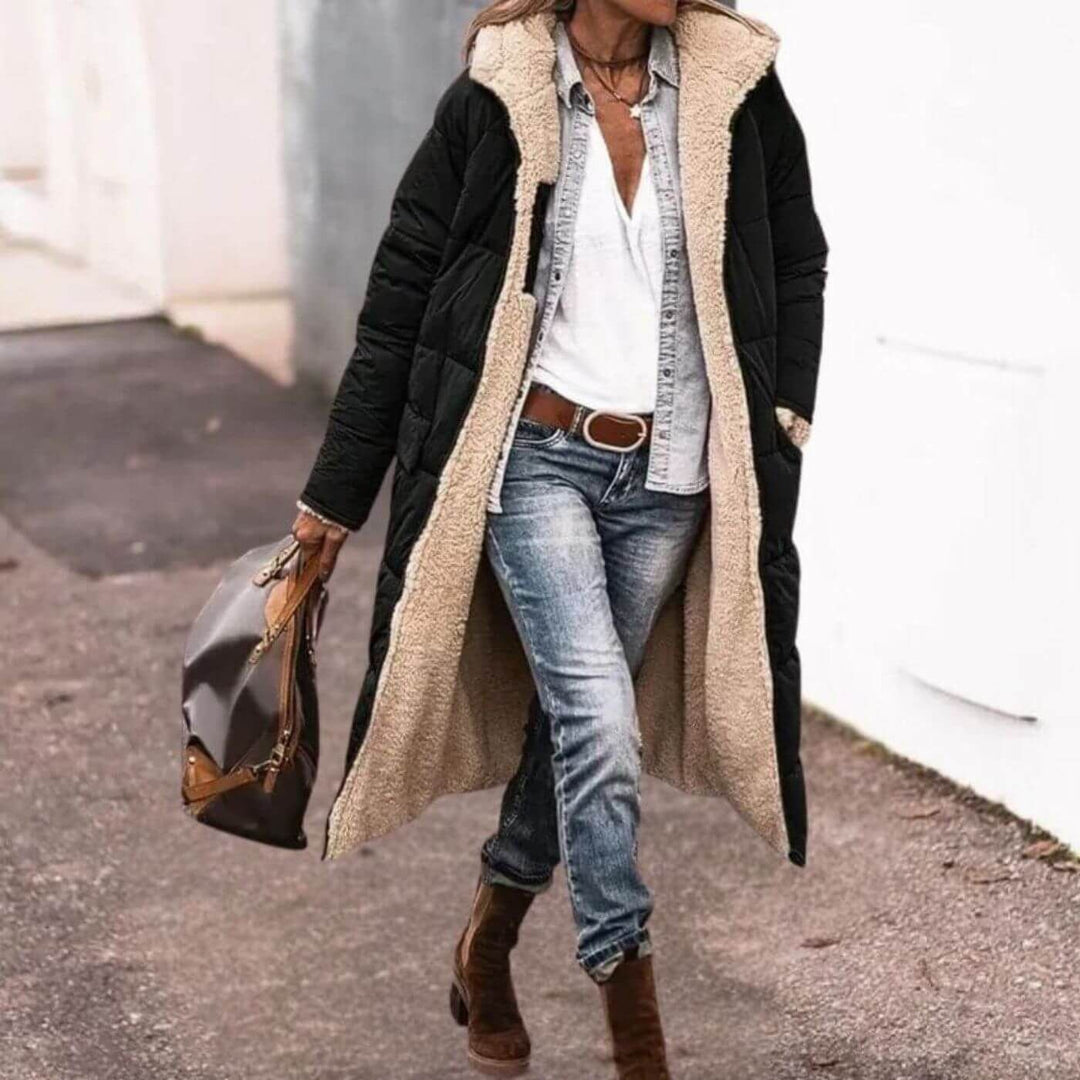 Leona™ – Varm och Mångsidig Vinterkappa