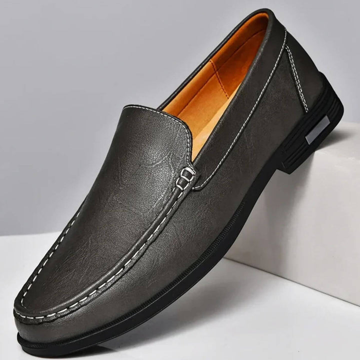 Nino – Lyxiga Ortopediska Loafers i Läder