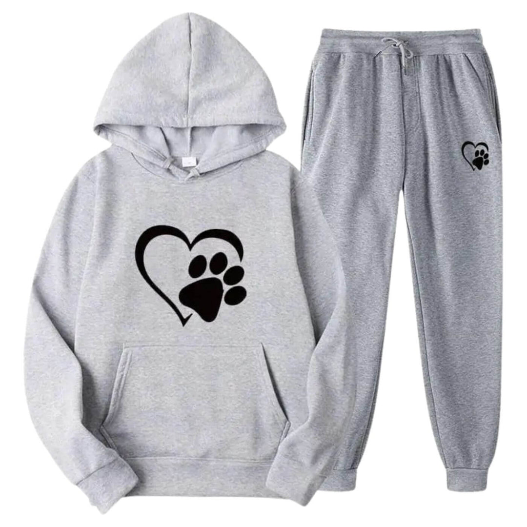 PawComfort Set™ – Mysig Hoodie & Byxor för Kalla Dagar!