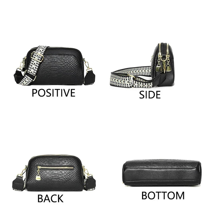 Amara | Raffinerad Läder Axelväska