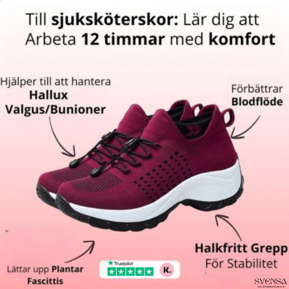 Orthofit – Ergonomiska och smärtlindrande komfortskor för kvinnor